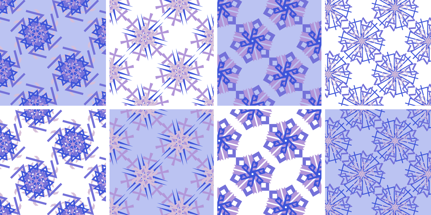 P22 Snowflakes